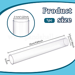 Transparent Acrylic Pipe&nbsp;AJEW-WH0475-51H