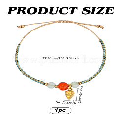 1Pc Adjustable Nylon Thread Braided Bracelets&nbsp;BJEW-LP0003-14