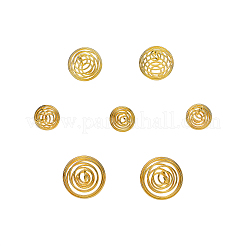 40Pcs 4 Sizes Iron Wire Pendants&nbsp;IFIN-CJ0001-40G