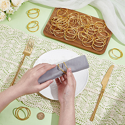 40Pcs Alloy Napkin Rings&nbsp;AJEW-PB0001-04
