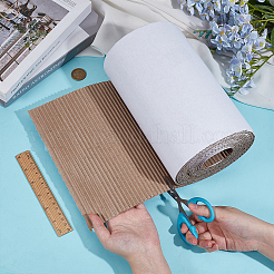 Single Face Corrugated Cardboard Roll for Packing&nbsp;DIY-WH0671-194B-01