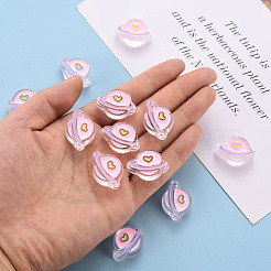 Transparent Acrylic Beads&nbsp;MACR-S374-02A-01