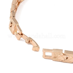 Brass Link Chain Bracelets for Women Men&nbsp;BJEW-P324-01E-KCG