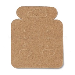 Kraft Paper Earring Display Cards&nbsp;CDIS-D005-02