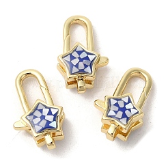 Brass Lobster Claw Clasps&nbsp;KK-K385-017G