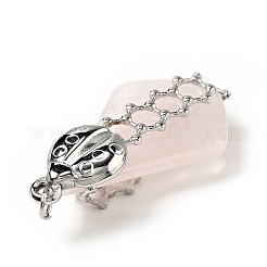 Natural Rose Quartz Pendants&nbsp;G-C246-05P
