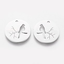 Non-Tarnish 304 Stainless Steel Pendants&nbsp;STAS-Q201-T403