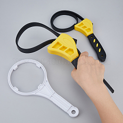 1Pc Plastic Filter Bottle Wrench & 2Pcs Adjustable Wrench&nbsp;TOOL-FH0001-67