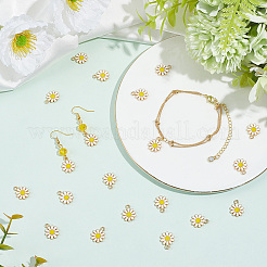 100Pcs Alloy Enamel Charms&nbsp;ENAM-BM0001-22