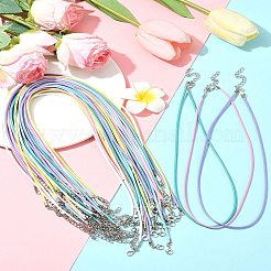 36Pcs 6 Colors Waxed Cord Necklace Making&nbsp;NCOR-FS0001-04