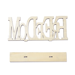 Natural Wood Desktop Ornament&nbsp;DJEW-C007-03