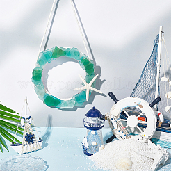 Christmas Wreath Glass Ornaments&nbsp;HJEW-WH20003-23