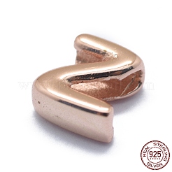 925 Sterling Silver European Beads&nbsp;STER-E064-01Z-RG