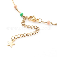 Stainless Steel Satellite Chain Necklaces&nbsp;NJEW-JN03408