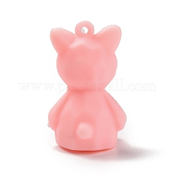 PVC Faceted Cartoon Pig Pendants&nbsp;FIND-B002-16