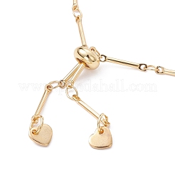 Brass Bar Link Chain Bracelet Making&nbsp;AJEW-JB01186-02