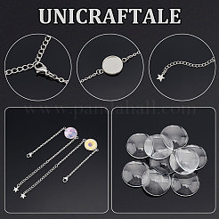 DIY Blank Dome Link Bracelet Making Kit&nbsp;DIY-UN0004-28