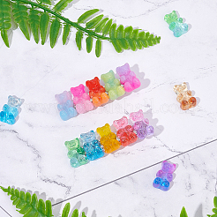 150Pcs 15 Colors Resin Cabochons&nbsp;CRES-AR0001-06