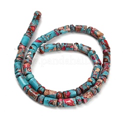Dyed Synthetic Imperial Jasper Beads Strands&nbsp;GG-CBAA20A-02G