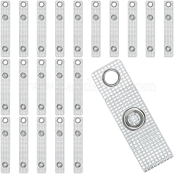 50Pcs PVC ID Badge Holder Strap&nbsp;FIND-CP0003-14A