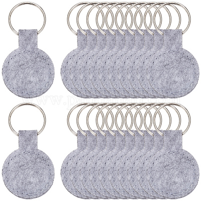 30Pcs Polyester Keychains&nbsp;KEYC-SP0001-61A-1