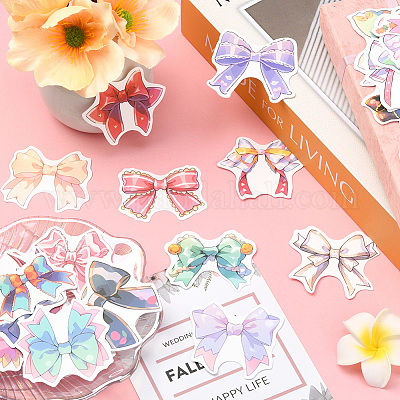 Wholesale 4 Sets PVC Plastic Decorative Sticker Labels - Pandahall.com