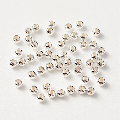 thumbnail image 2 of Gossipgirl 2mm Silver Filled Chain Necklace - 925 Sterling Silver Filled Bead Chain For Pendants 2 of 4
