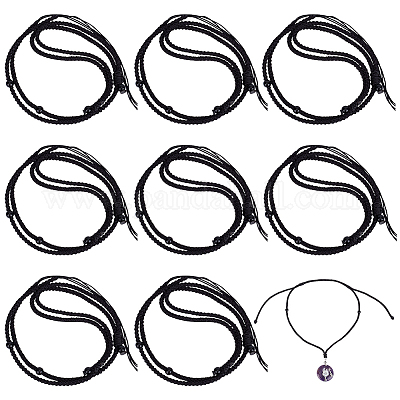 Rope Adjustable Necklaces Making&nbsp;MAK-WH0016-07B-1