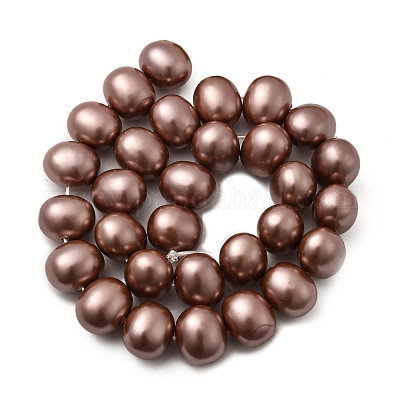 Shell Pearl Beads Strands&nbsp;BSHE-F013-01L-1