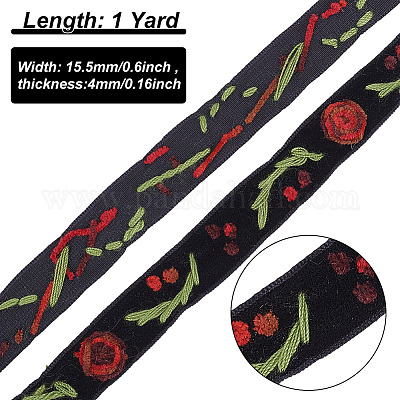 Polyester Ribbons&nbsp;SRIB-WH0011-078B-1