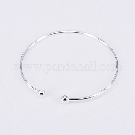 Brass Torque Bangles&nbsp;KK-WH0034-22P-1-1