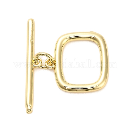 Brass Toggle Clasps&nbsp;KK-L229-011G-1