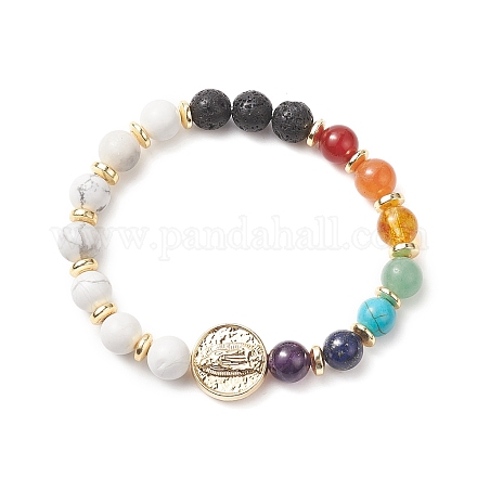 【TommassiniJewelry】Virgin Mary Beaded Stretchブレスレット TommassiniJewelry】Virgin Mary Beaded Stretchブレスレット