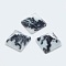 Natural Zebra Jasper Cabochons, Pyramid, 20x20x12~13mm, Diagonal Length: 26mm