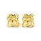 Brass Beads, Cadmium Free & Nickel Free & Lead Free, Flower, Real 18K Gold Plated, 6x6x5mm, Hole: 2.5mm