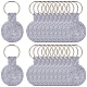 30Pcs Polyester Keychains&nbsp;KEYC-SP0001-61A-1