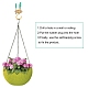 Iron Wall Hooks&nbsp;AJEW-WH0018-48C-3