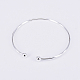 Brass Torque Bangles&nbsp;KK-WH0034-22P-1-1