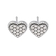 Brass Stud Earrings&nbsp;EJEW-D288-01P-2