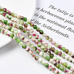 Natural Dyed Persian Jade Gemstone Bead Strands&nbsp;LS-G-R271-6mm-XP03