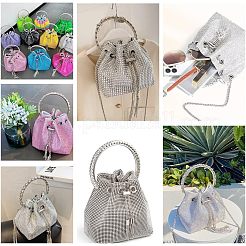 DIY Iron Tote Drawstring & Bag Handle Kits&nbsp;FIND-WH0036-55P