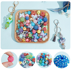214Pcs DIY Jewelry Making Bead Kits&nbsp;DIY-BM0001-88