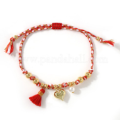 Pride Month Alloy Heart Charm Bracelets&nbsp;YY7958-2