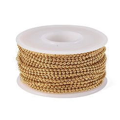 Handmade Ion Plating(IP) 304 Stainless Steel Ball Chains&nbsp;STAS-F136-15G-10m
