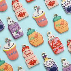 30Pcs 6 Styles Alloy Enamel Pendants&nbsp;ENAM-CJ0003-51