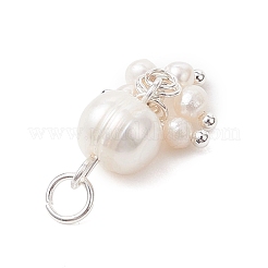 Potato Natural Cultured Freshwater Pearl Pendants&nbsp;PALLOY-JF04749-02