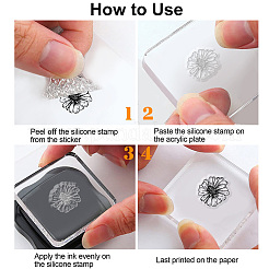 PVC Stamps&nbsp;DIY-WH0371-0148