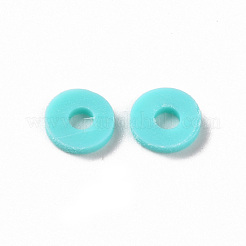 Handmade Polymer Clay Beads Strands&nbsp;CLAY-R089-6mm-T02B