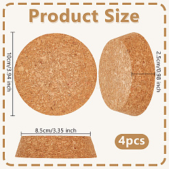 Cork Bottle Stoppers&nbsp;LS-FIND-WH0609-03B