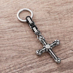 Biker Style 304 Stainless Steel Pendant Keychains&nbsp;LB7675
